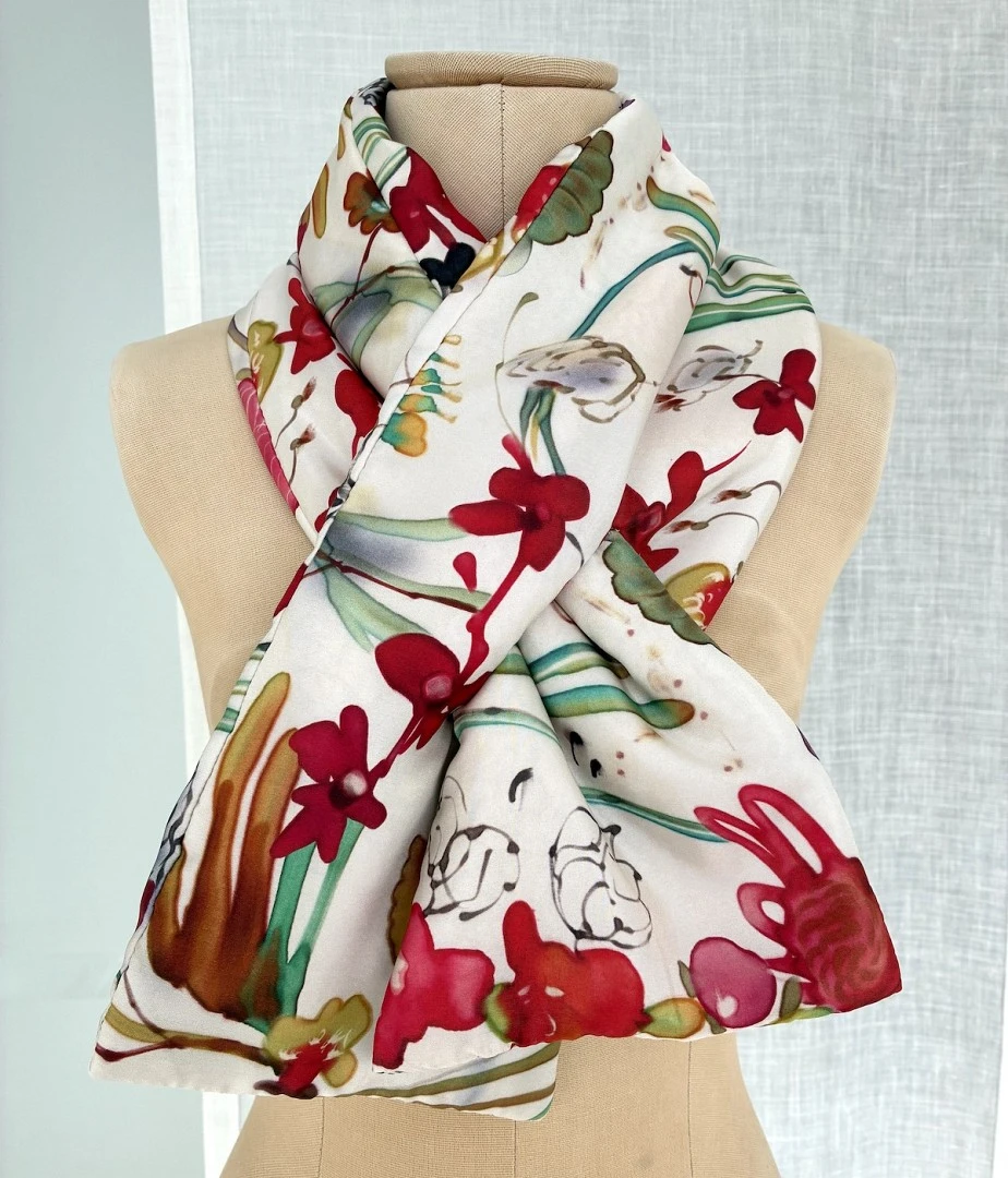 BUFANDA DE SEDA BUFANDA DE SEDA