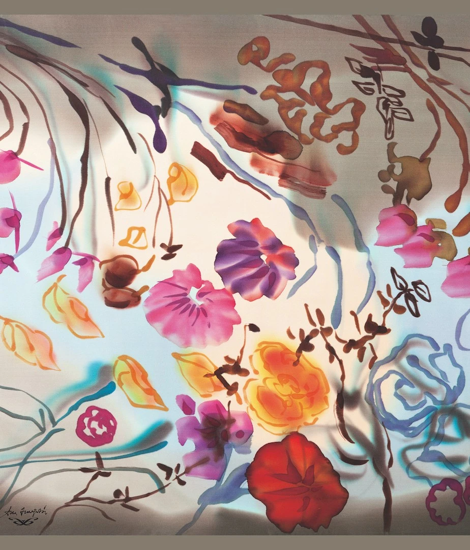 Pañuelo de Twill, Modelo SYLIRA de la colección MUNDANA Pañuelo de Twill, Modelo SYLIRA de la colección MUNDANA