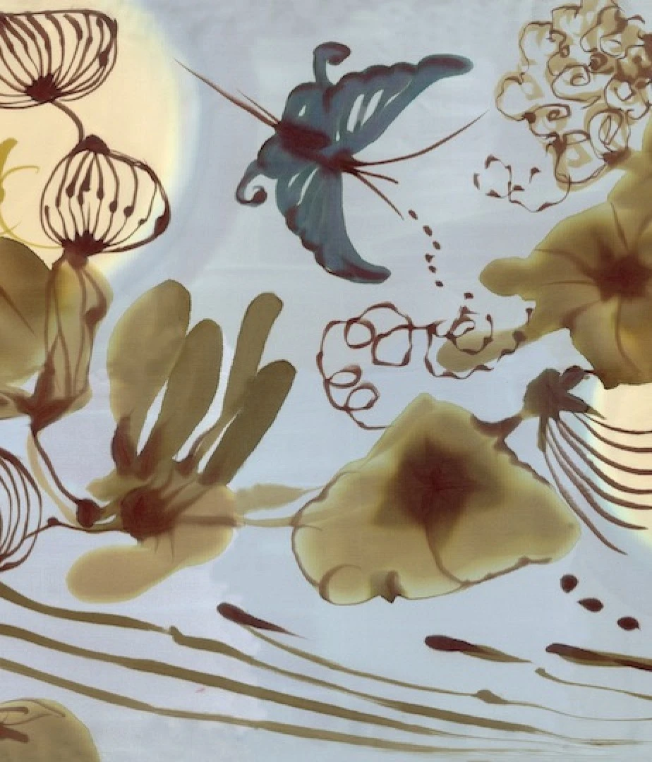 Pañuelo Silk Satín Modelo NAREL de la colección AUSTRALIS