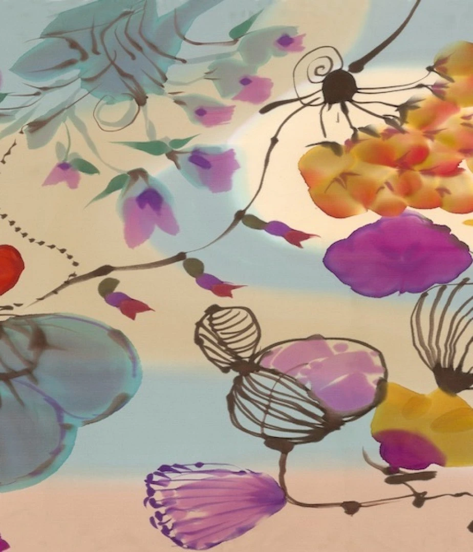 Pañuelo Silk Satín Modelo TISARA de la Colección Mundana Pañuelo Silk Satín Modelo TISARA de la Colección Mundana