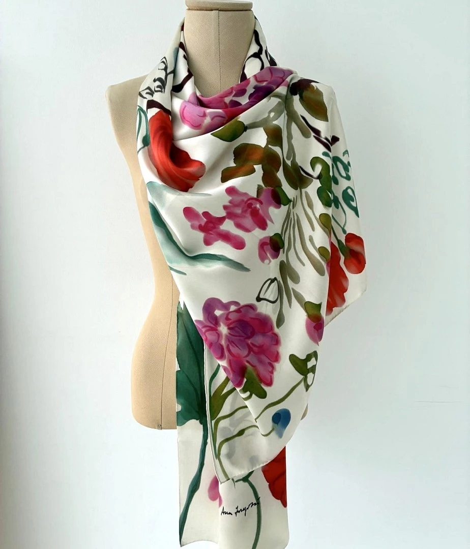 Pañuelo Silk Satín. Modelo GALILEA de la Colección Mundana Pañuelo Silk Satín. Modelo GALILEA de la Colección Mundana