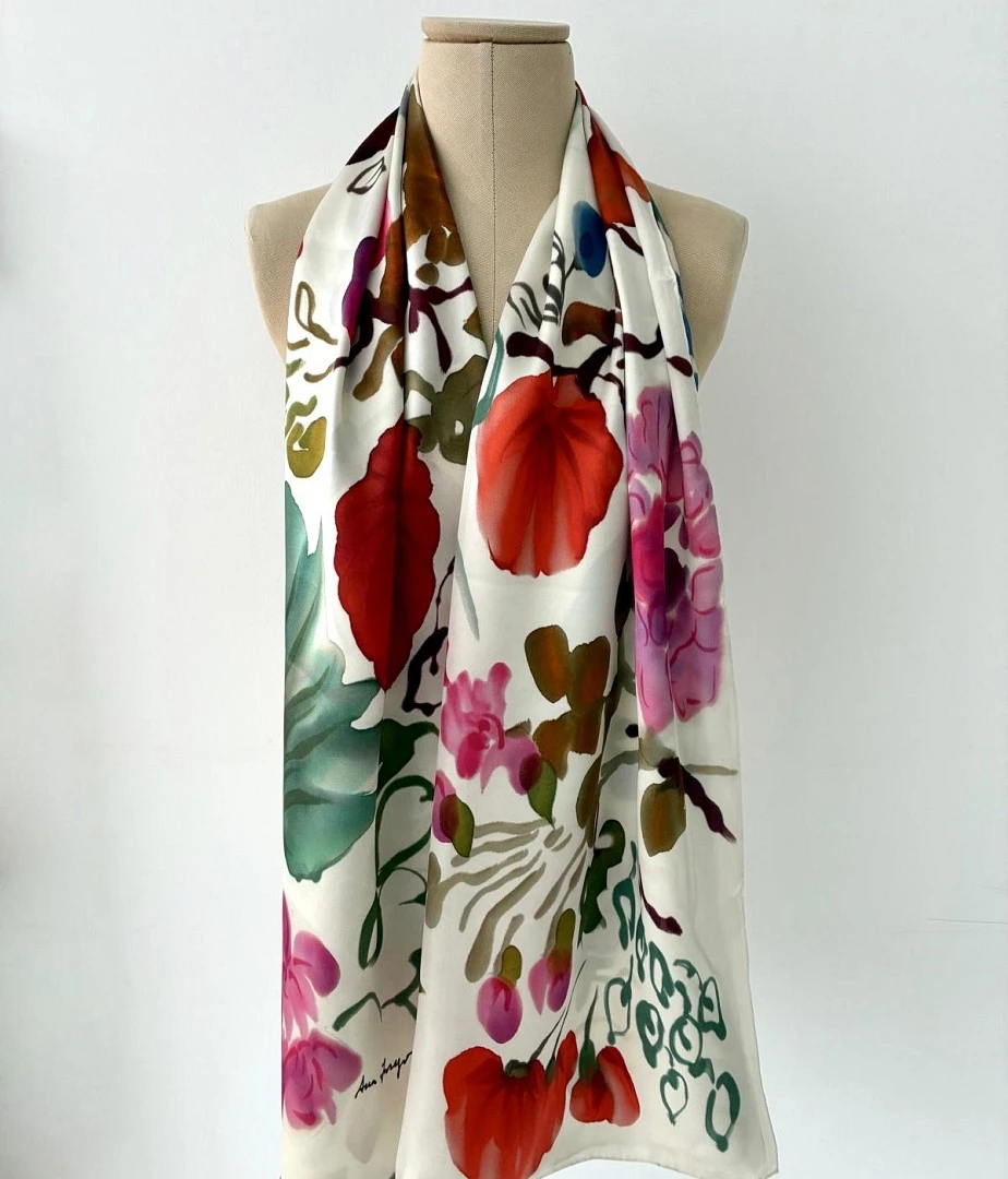 Pañuelo Silk Satín. Modelo GALILEA de la Colección Mundana Pañuelo Silk Satín. Modelo GALILEA de la Colección Mundana